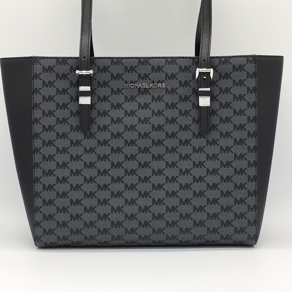 Michael Kors Handbags - MICHAEL KORS MD TZ TOTE BLACK 38S9CTVT2V